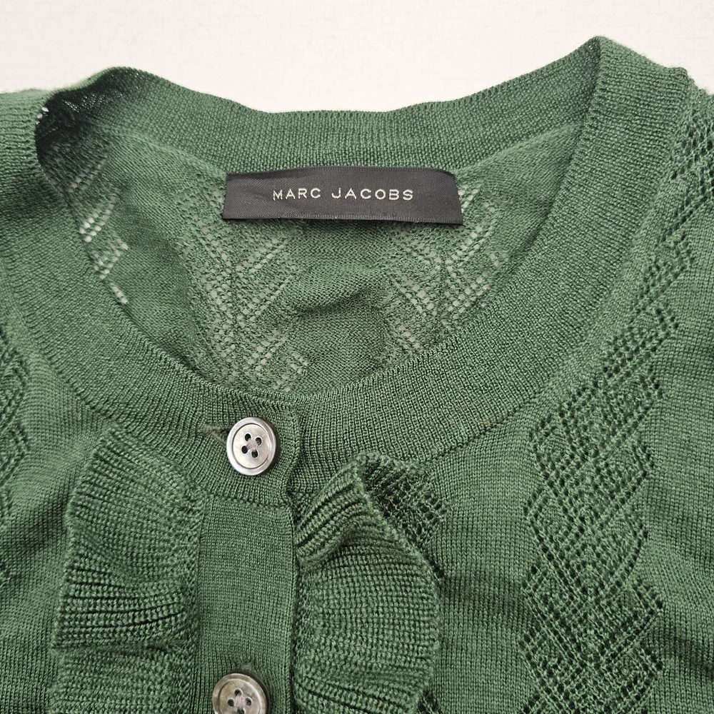 Marc Jacobs Ruffle Button-Up Cardigan - Picture 5 of 10
